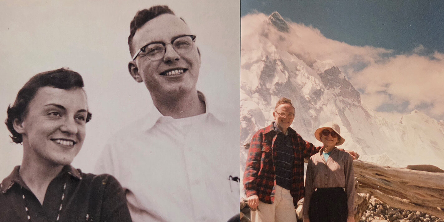 Benjamin Johnson PhD’56 & Mary Anderson-Johnson ’54